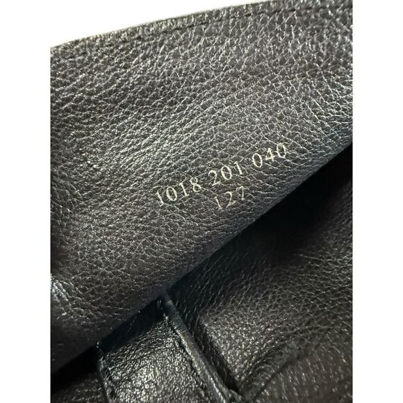 ZARA Black Leather Over-the-Knee Cowboy Boots 8.5 US / 39 EU Western Chic - Picture 13 of 15